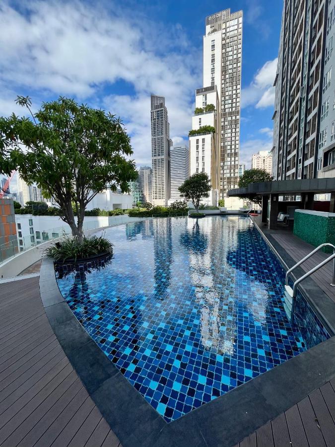 Cozy Studio Walk To Bts Free Wi-Fi Great Location Bangkok Extérieur photo