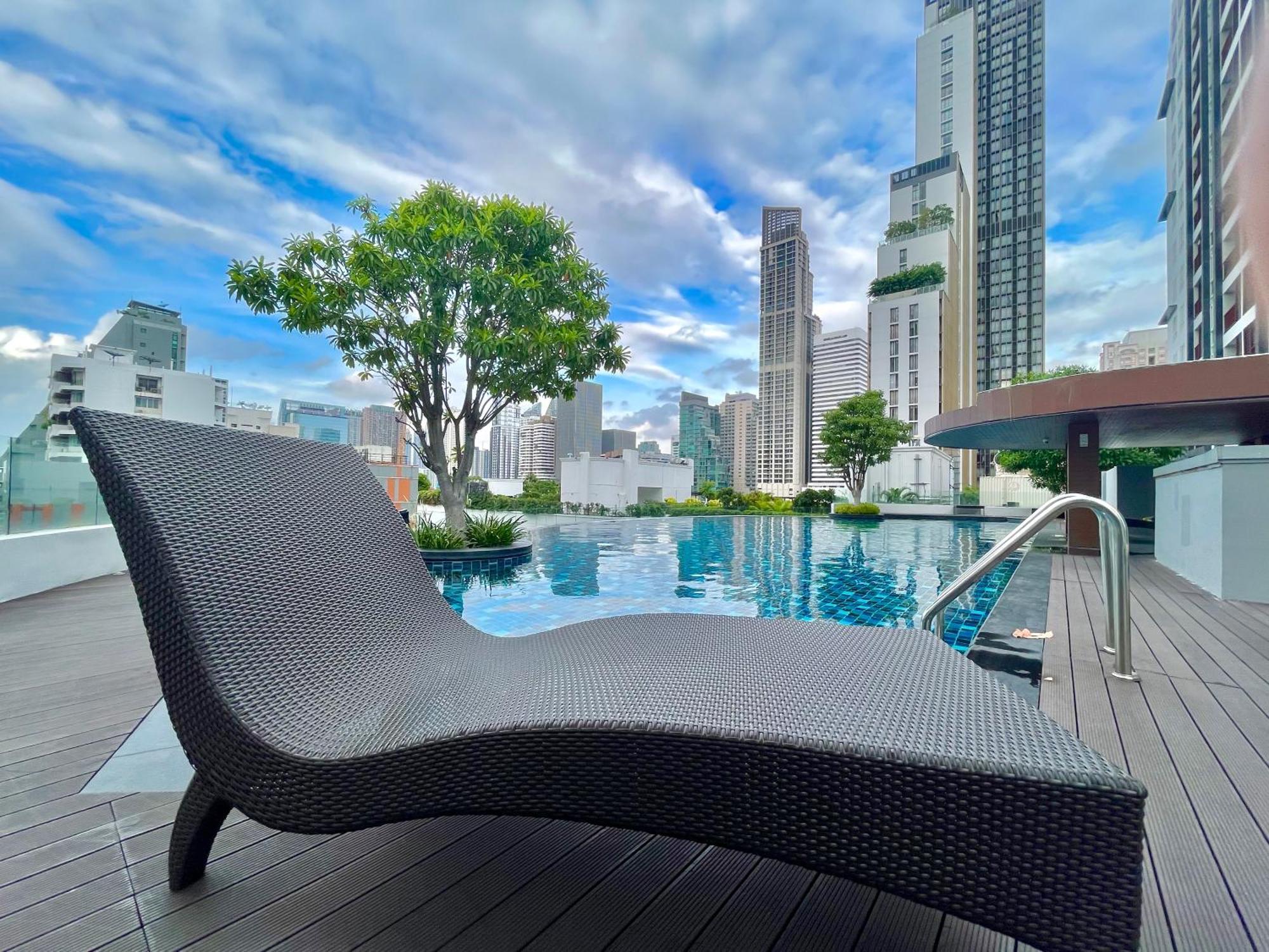 Cozy Studio Walk To Bts Free Wi-Fi Great Location Bangkok Extérieur photo