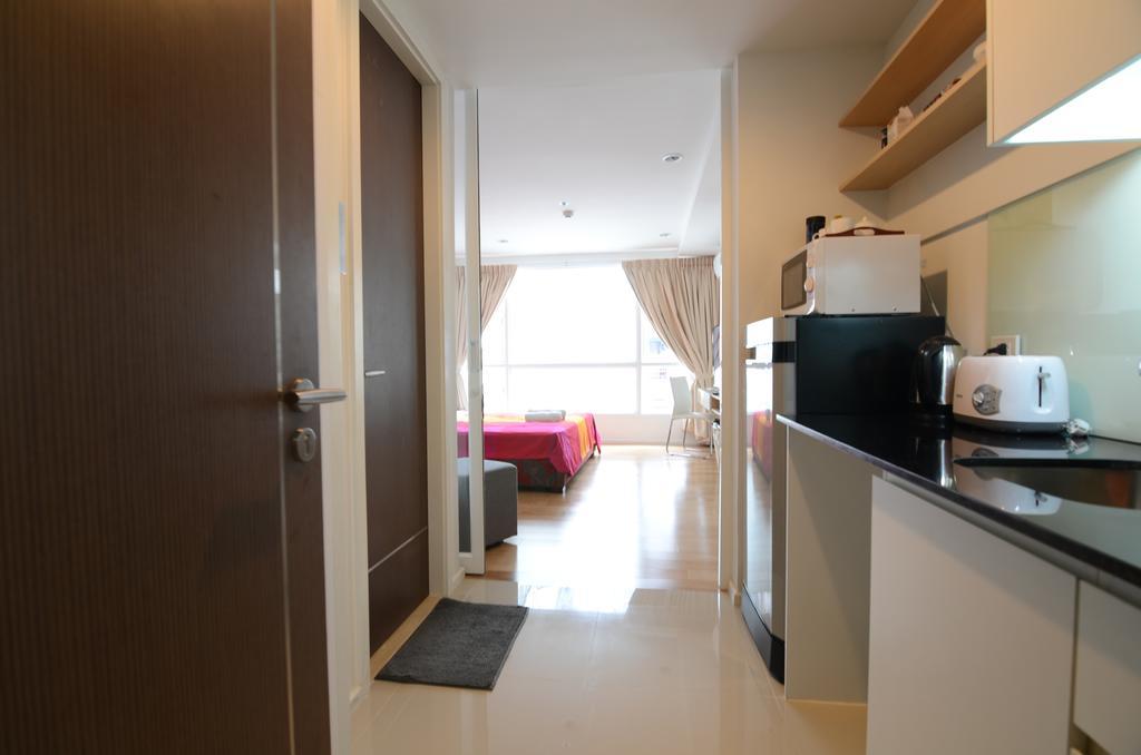Cozy Studio Walk To Bts Free Wi-Fi Great Location Bangkok Extérieur photo