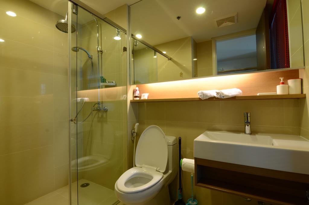 Cozy Studio Walk To Bts Free Wi-Fi Great Location Bangkok Extérieur photo